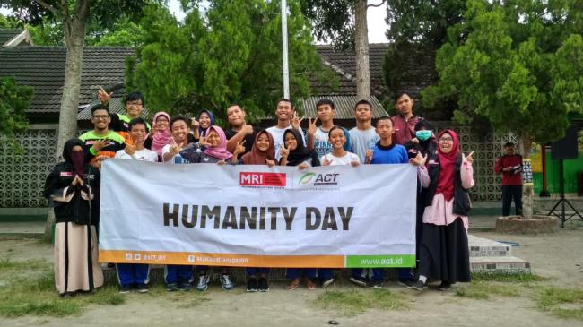 Bersama siswa SMAN 1 Piyungan, ACT-MRI DIY beri Materi mitigasi bencana